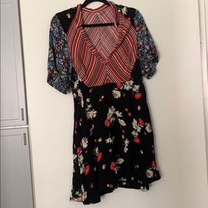 Free People Short Sleeve Dress